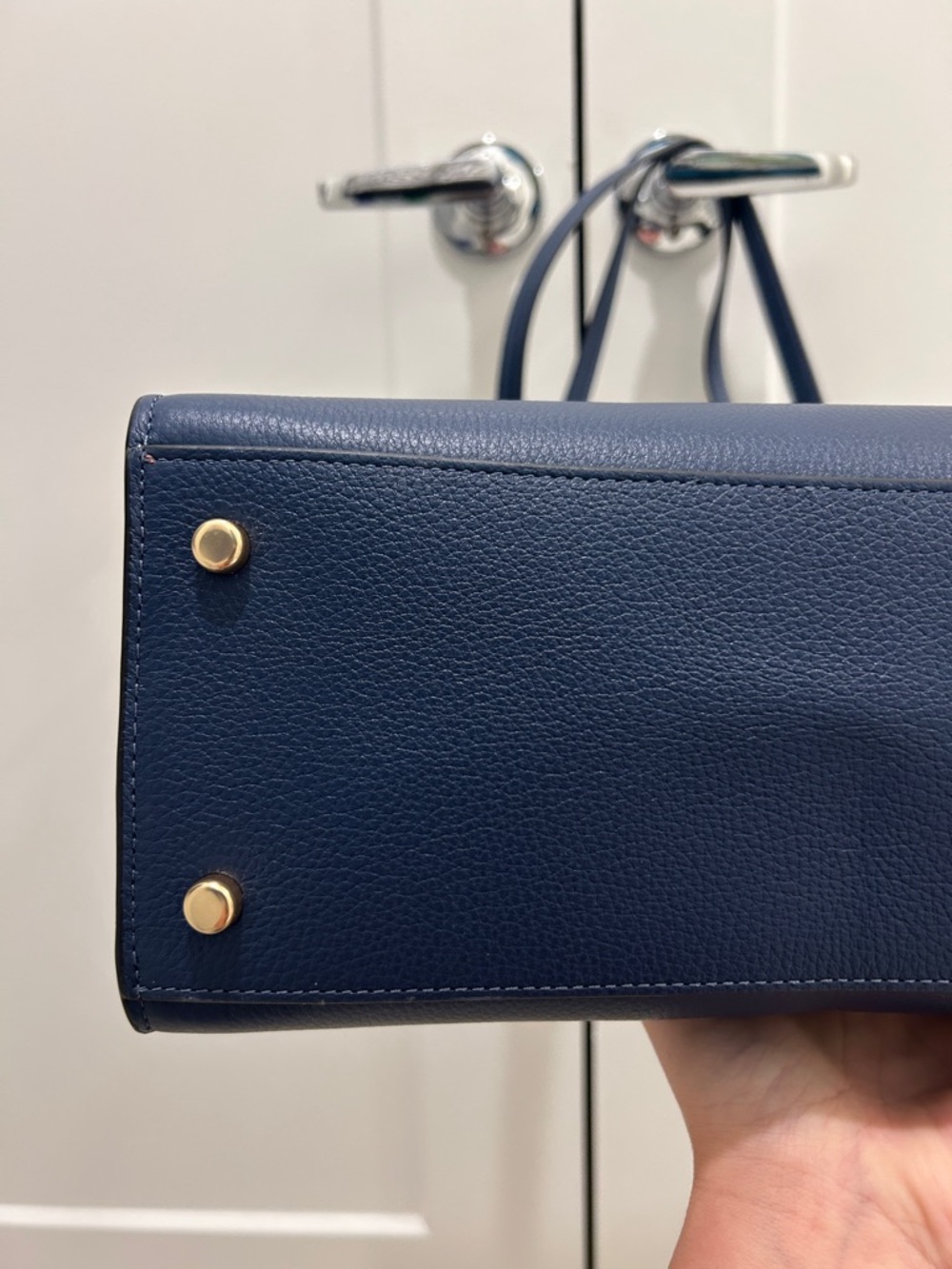 Coach (NWT) Maggie Tote Bag in Deep Blue - Picture 9 of 16